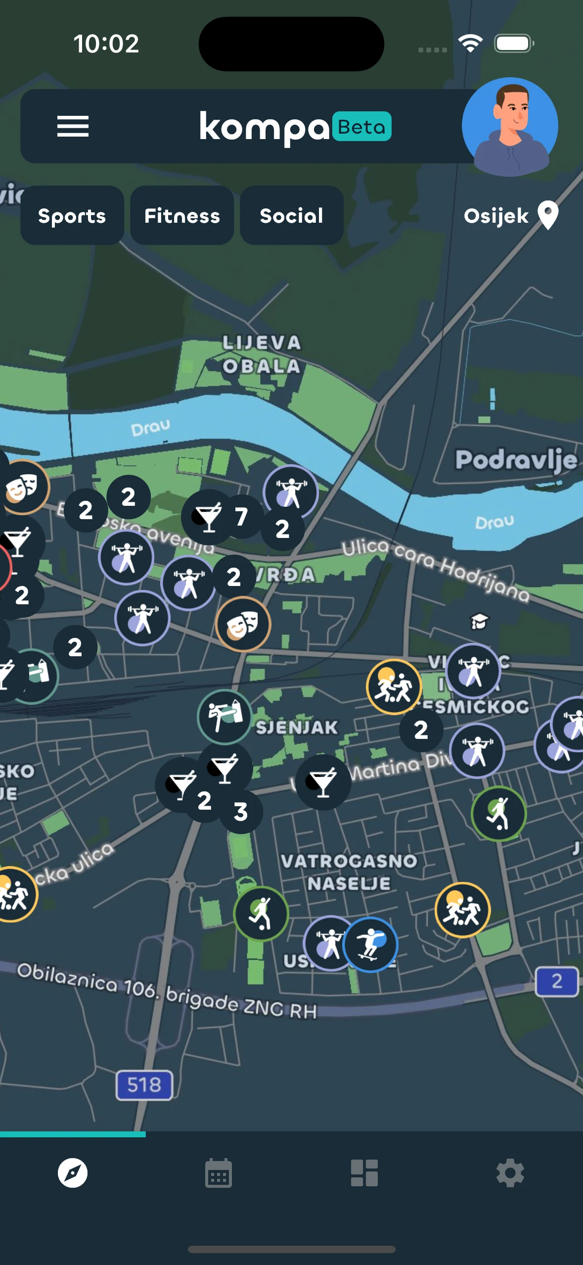 kompa screenshot